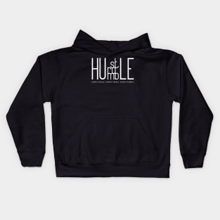 Hustle Hurdle Humble Kids Hoodie